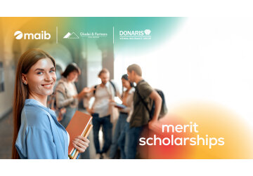 Merit scholarships for future legal professionals: BAA Gladei & Partners, maib and Donaris VIG support academic excellence
