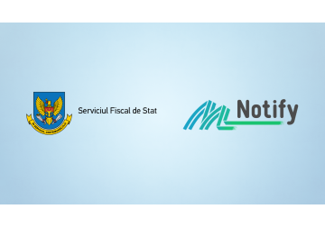 Contribuabilii pot activa notificări în timp real ale mesajelor primite de la Serviciul Fiscal de Stat