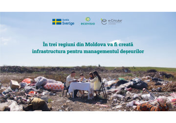 Până în 2028, în trei regiuni ale Moldovei va fi implementat un sistem integrat de gestionare a deșeurilor 