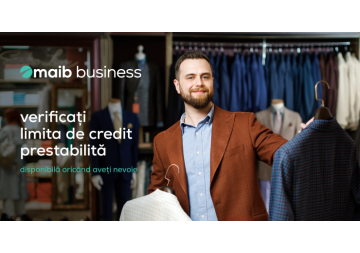 Limita de credit prestabilită de la maib: finanțare calculată din timp, disponibilă imediat