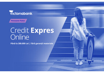 Credit 100% Online – Creditul Expres de la Victoriabank