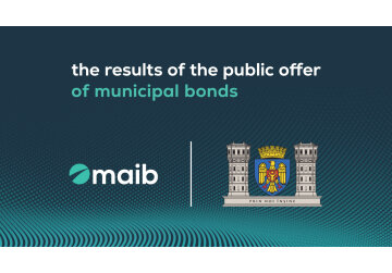 Maib announces the results of the public offer of municipal bonds issued by the Chisinau City Hall