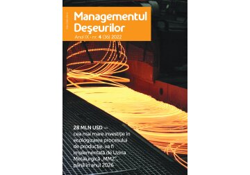 Proiectul MMZ de ecologizare a fost inclus în revista  „Managementul Deșeurilor”