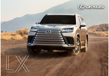 Новый Lexus LX – доступен для тест-драйва