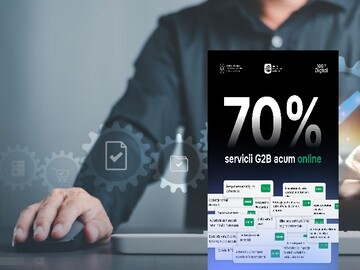 70% of Moldova’s public services for companies are now available online, and by the end of 2025, it is planned to ensure the digitization of 75% of G2B (Government to Business) services