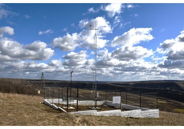 An automated weather station costing approximately 613,000 lei was installed in the Orheiul Vechi Cultural and Natural Reserve