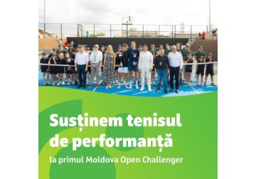 OTP Bank susține performanța sportivă la Moldova Open Challenger