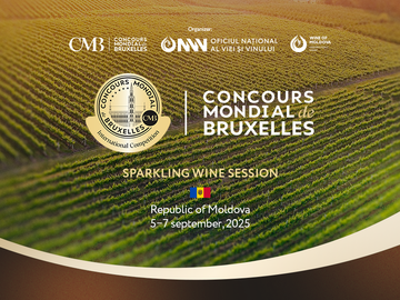 Moldova va deveni centrul mondial al vinurilor spumante și, timp de trei zile, Chișinăul va găzdui pentru prima dată unul dintre cele mai prestigioase concursuri internaționale de vinuri - Concours Mondial de Bruxelles