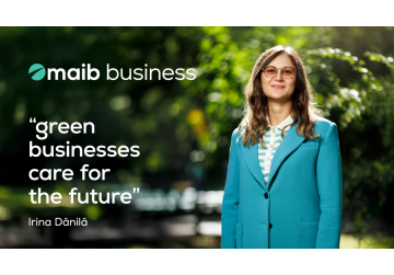 Irina Dănilă: By investing green, we build a sustainable future for all
