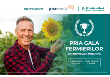 FinComBank vă invită la GALA FERMIERILOR din Republica Moldova