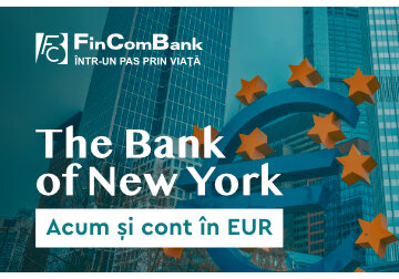 FinComBank: The Bank of New York în lista băncilor corespondente