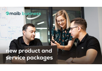 New business packages from maib – carefully designed for business