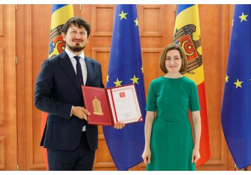 Președinta Republicii Moldova, Maia Sandu, a oferit o mențiune specială echipei Castel Mimi pentru organizarea impecabilă a Summit-ului Comunității Politice Europene