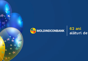 Moldindconbank, de 62 de ani alături de tine