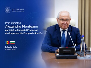 Prime Minister Alexandru Munteanu is attending the South-East European Cooperation Process (SEECP) summit, which is taking place on Wednesday in Sofia