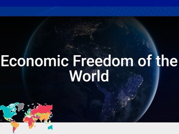 Moldova a urcat în clasamentul libertății economice de pe locul 89 pe locul 85 în rândul a 165 de țări și teritorii