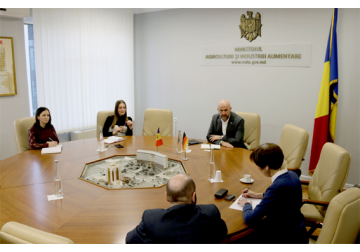 Germania va ajuta Moldova să introducă tehnologii inovatoare în agricultură.