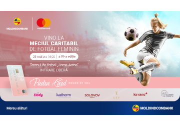 Pudra Card от Moldindconbank проводит IV женский благотворительный футбольный турнир