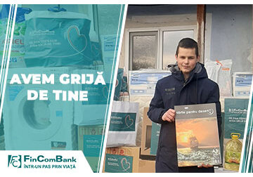 Iarna aceasta, FinComBank continuă campania de caritate și faptele frumoase