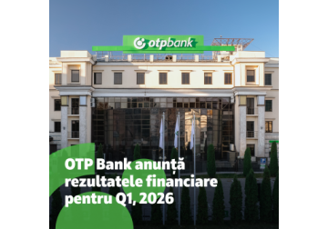 OTP Bank Moldova anunță rezultatele financiare pentru trimestrul I al anului 2026