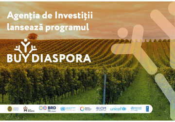 Agenția de Investiții lansează programul „BUY DIASPORA” – un nou mecanism de sprijin pentru antreprenorii moldoveni din diasporă
