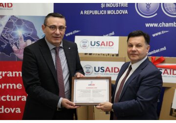 CCI din Moldova, în parteneriat cu Programul de reformă structurală USAID din țara noastră, a lansat un nou serviciu digital – „Certificat electronic de origine – eCO”.