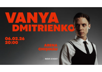 Ваня Дмитриенко впервые в Кишинёве