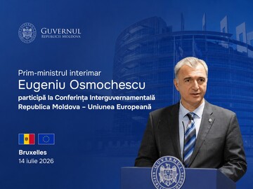The 3rd EU – Moldova Intergovernmental Conference will take place on July 14 in Brussels, marking the start of Moldova’s EU accession negotiations on Cluster 6, “External Relations”