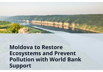 Водно-болотные зоны в 15 районах Молдовы вдоль Днестра будут восстановлены в рамках проекта RE-MAP с бюджетом в $7,9 млн.
