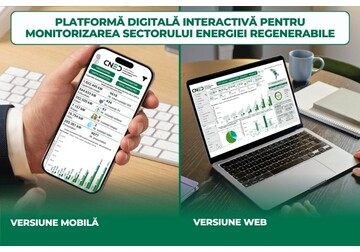 The National Center for Sustainable Energy has launched an interactive digital platform to monitor the renewable energy sector in Moldova