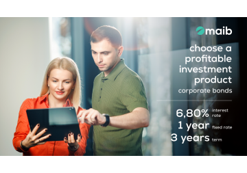 Maib launches the first corporate bond issuance under the fourth Public Offering Program