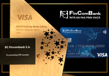 FinComBank S.A. a fost onorată de către Visa cu distincţia „For promoting P2P transfers”