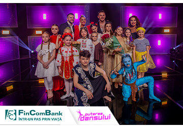 FinComBank искренне поздравляет финалистов проекта «Puterea Dansului»