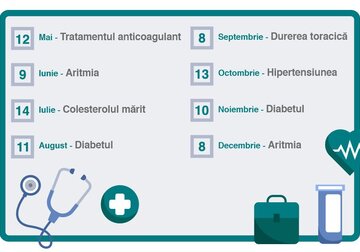 “O oră pentru sănătate” – sesiuni de informare despre cele mai frecvente afecțiuni cronice
