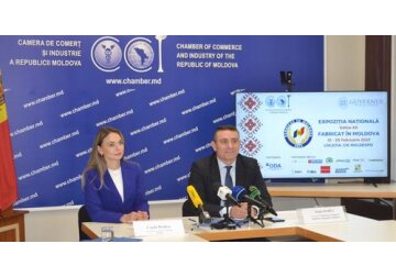 1 февраля открылась XX выставка товаров молдавских производителей «Сделано в Молдове»