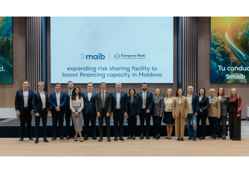 Maib și BERD își extind parteneriatul pentru a sprijini IMM-urile din Moldova