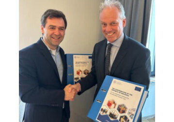 The head of the MFAEI, Nicu Popescu, handed over in Brussels a document titled "Moldova's Contribution to the EU Enlargement Report 2023".