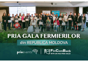 Reușitele agricultorilor au fost premiate la Gala Fermierilor alături de FinComBank