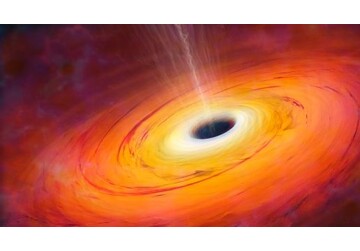 Astronomii au descoperit o gaură neagră supermasivă, în plină „indigestie” cosmică, la ani după ce a înghițit o stea