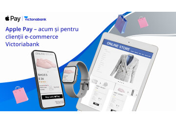 Apple Pay, disponibil pentru clienții e-commerce ai Victoriabank