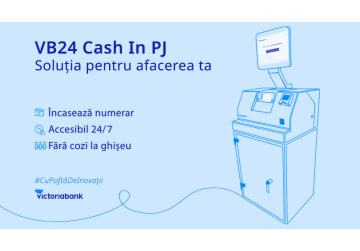 Victoriabank simplifică depunerile de numerar pentru companii