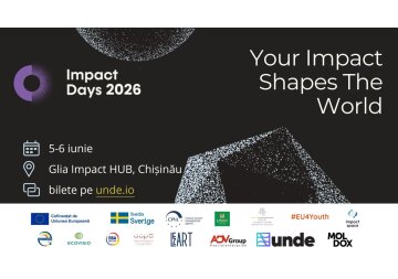 Impact Days Moldova 2026 revine cu o ediție diferită, mai practică și mai conectată la nevoile antreprenorilor