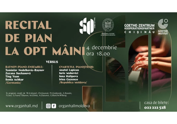 RECITAL DE PIAN LA OPT MÂINI