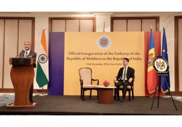 Ambasada Republicii Moldova în India a fost deschisă oficial la New Delhi