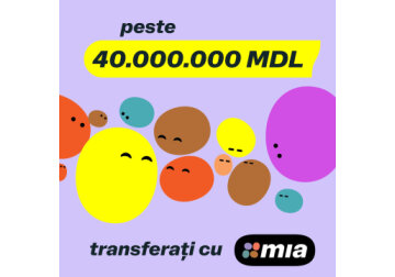 Peste 40 de milioane de lei au fost transferate prin intermediul MIA Instant Payments în doar 3 săptămâni de la lansarea acestui nou sistem de către Banca Națională a Moldovei.