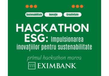 EXIMBANK desemnează câștigătorii primei ediții a Hackathonului ESG