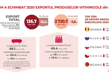 Sectorul vitivinicol din Republica Moldova își menține potențialul competitiv pentru dezvoltarea ulterioară