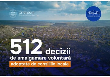 Moldova’s local councils have already approved 512 decisions on the voluntary merger of communes as part of the local public administration reform