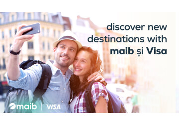 Discover new destinations with maib and Visa