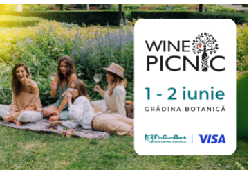Întâmpină vara cu FinComBank și Visa la festivalul WINE PICNIC!